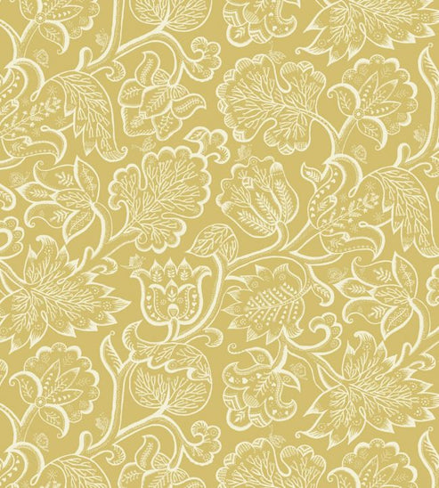 Jacobean Paper Wallpaper - Blendworth – Gustavian