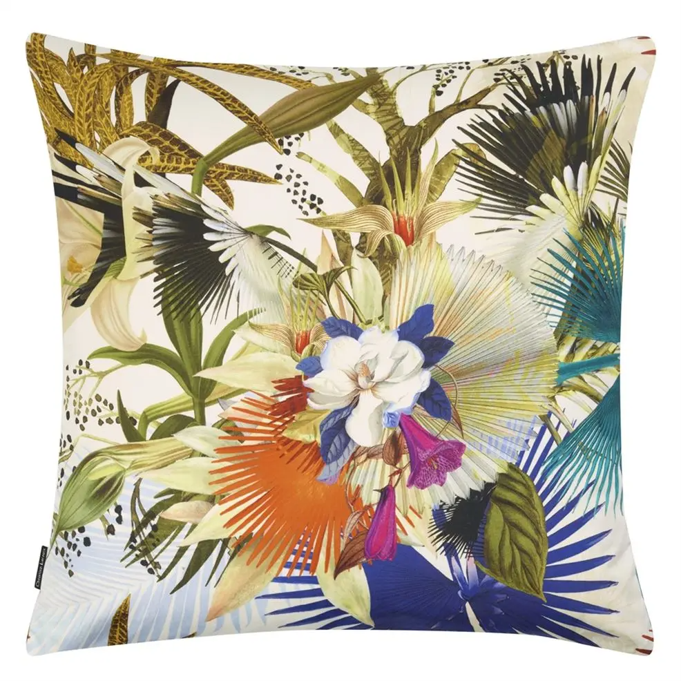 Oiseau De Bengale Marais Cushion