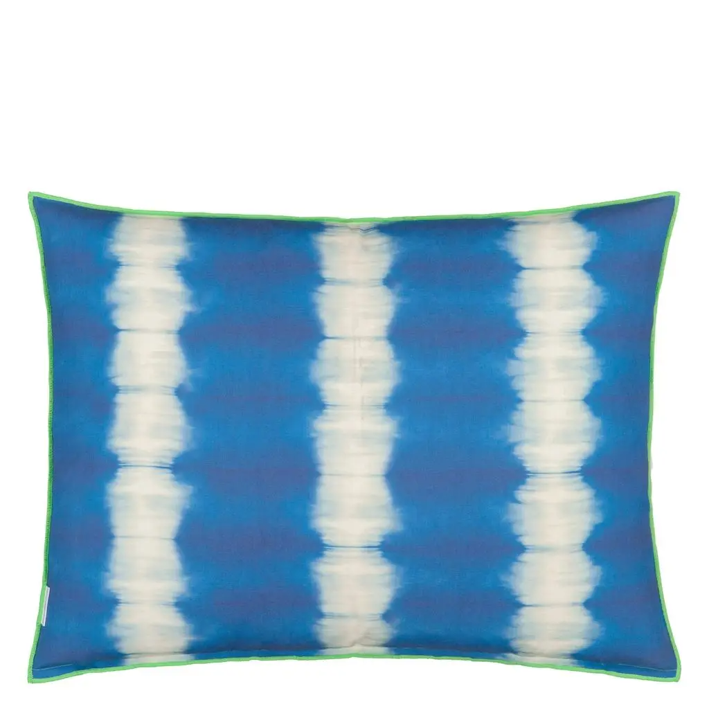 Outdoor Odisha Cobalt Cushion - Designers Guild