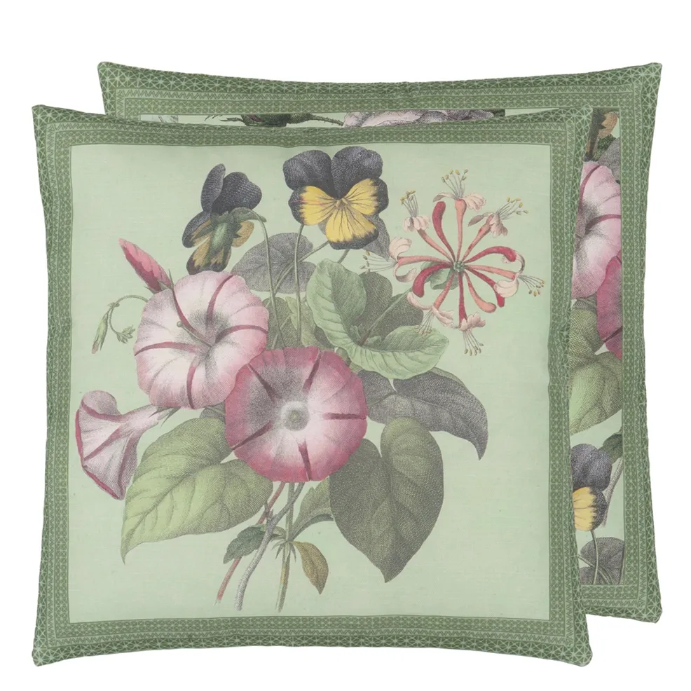 Botany Sage Cushion - Designers Guild