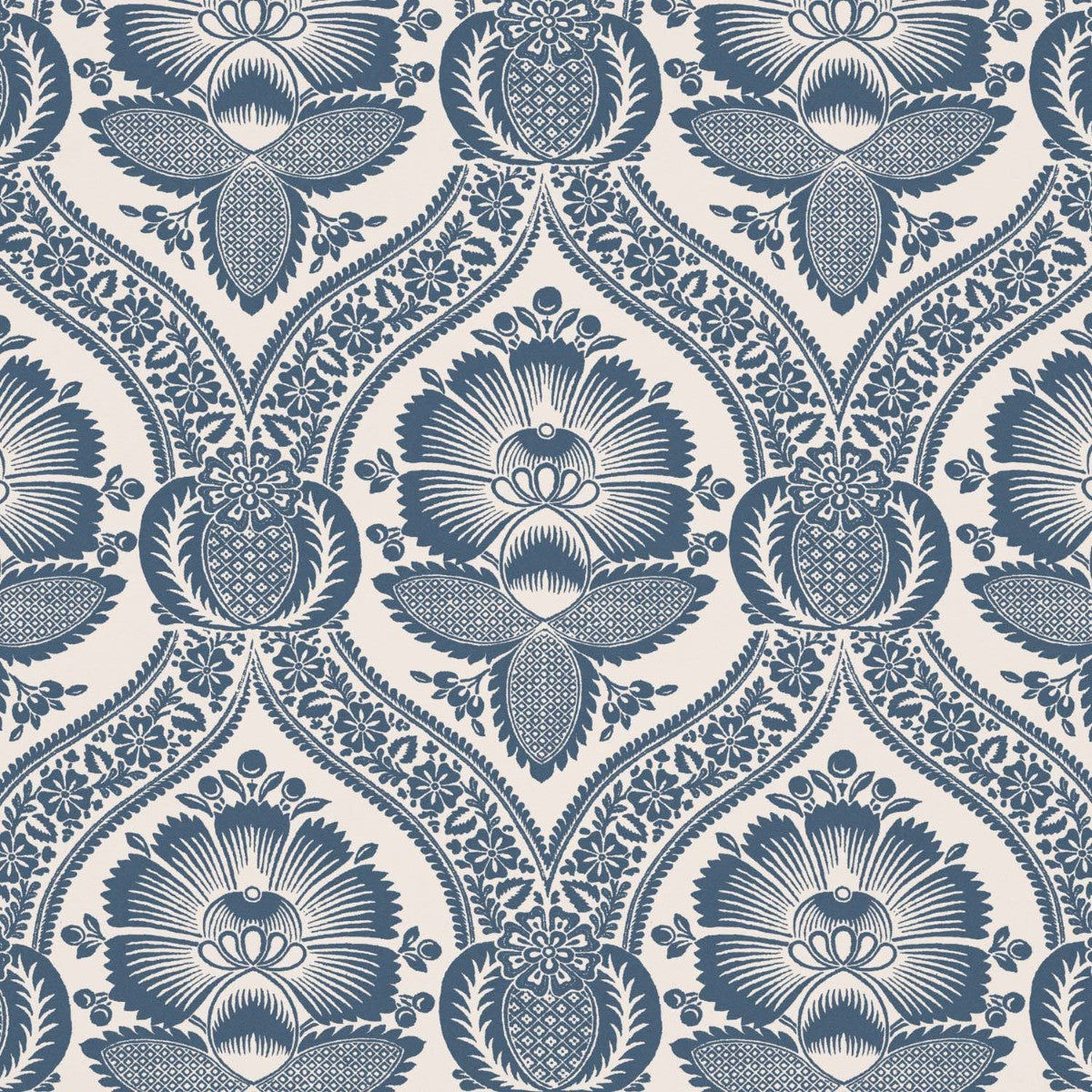 CHARTWELL Blue Wallpaper - Warner House