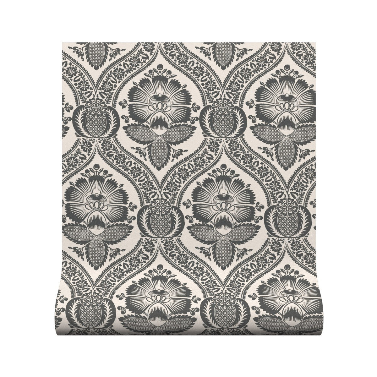 CHARTWELL Charcoal Wallpaper - Warner House