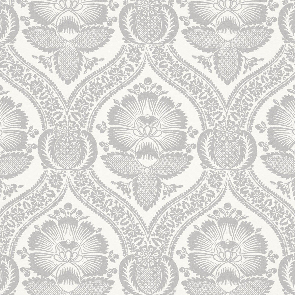 CHARTWELL Grey Wallpaper - Warner House