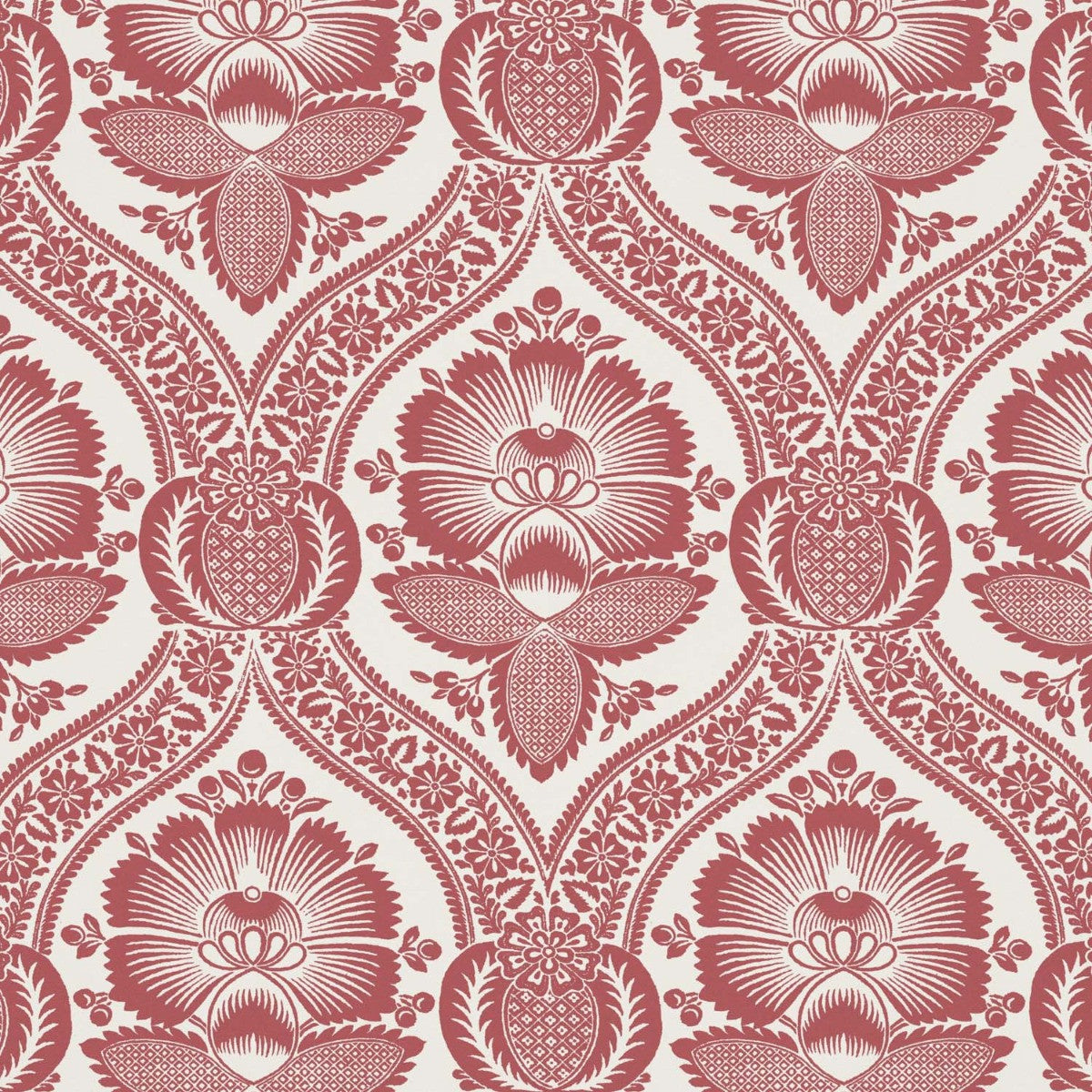 CHARTWELL Red Wallpaper - Warner House
