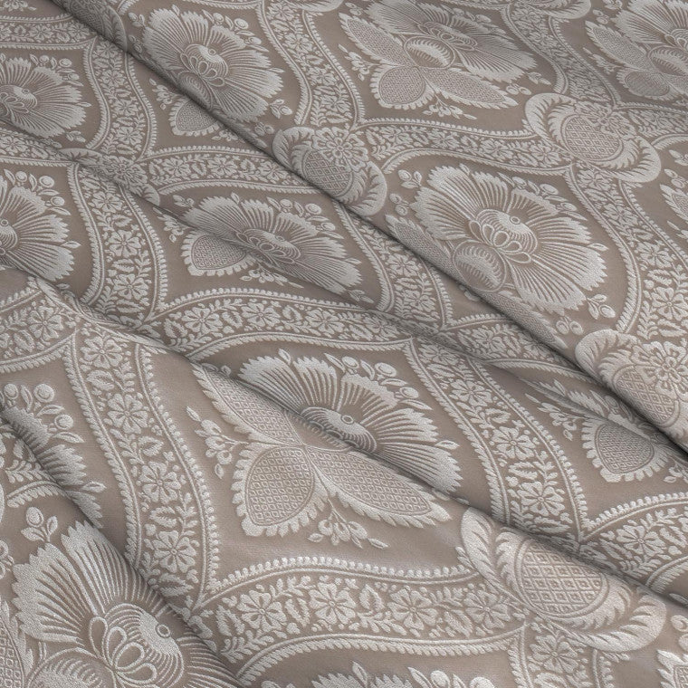 CHARTWELL Taupe Woven Fabric - Warner House