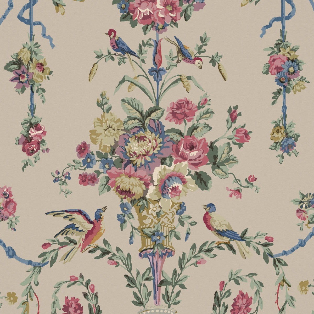 CHATSWORTH Antique Wallpaper - Warner House