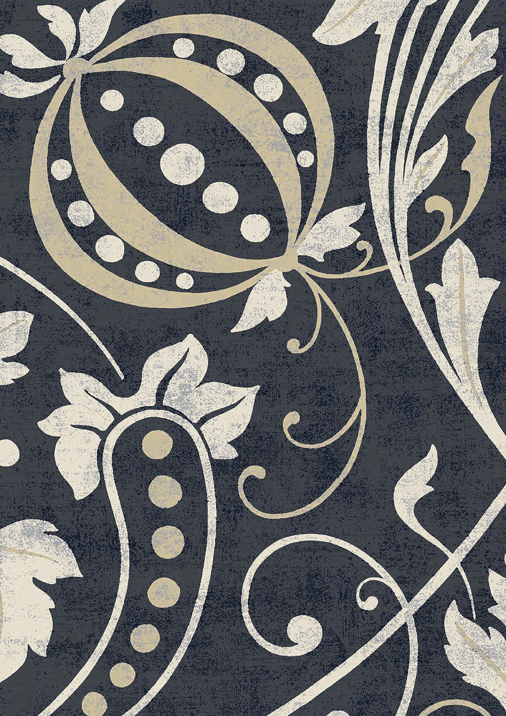 Chateau Wallpaper - Blue - Lewis & Wood