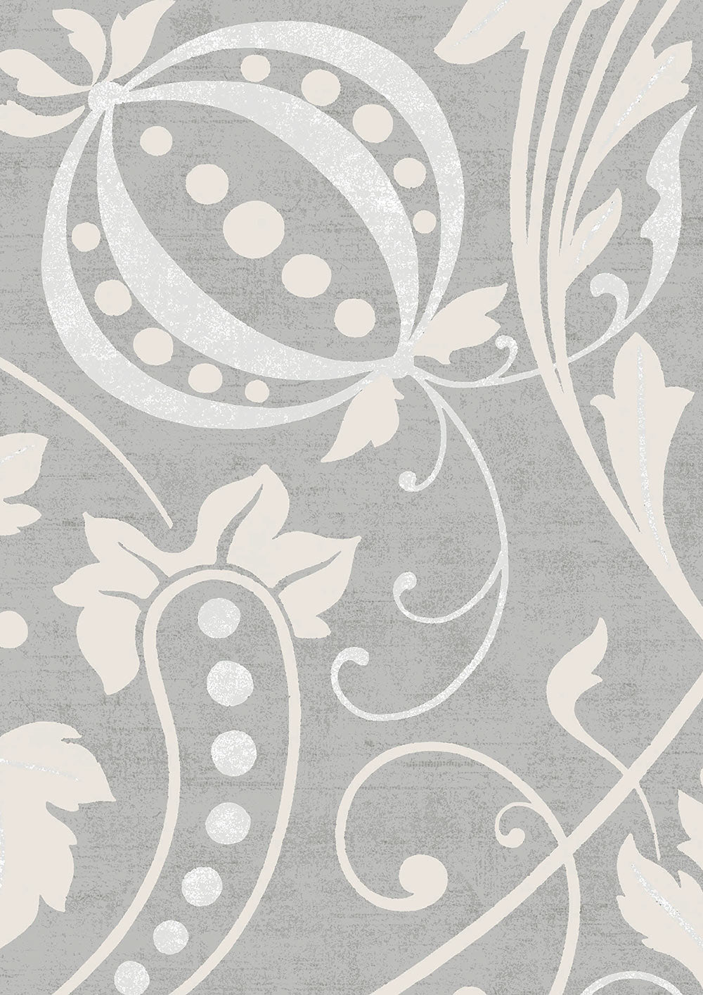 Chateau Wallpaper - Gray - Lewis & Wood