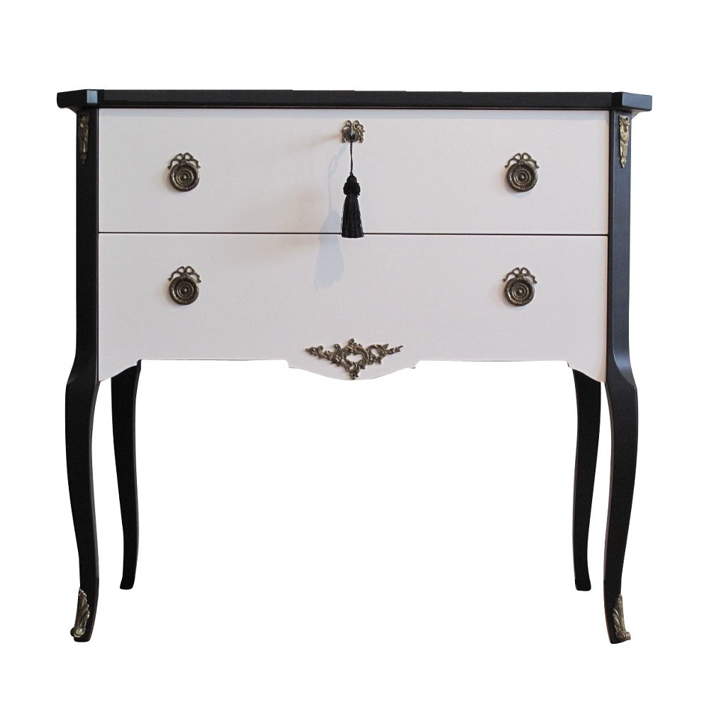 (747) Coco Chanel Gustavian Louis XV Style Chest (Single)