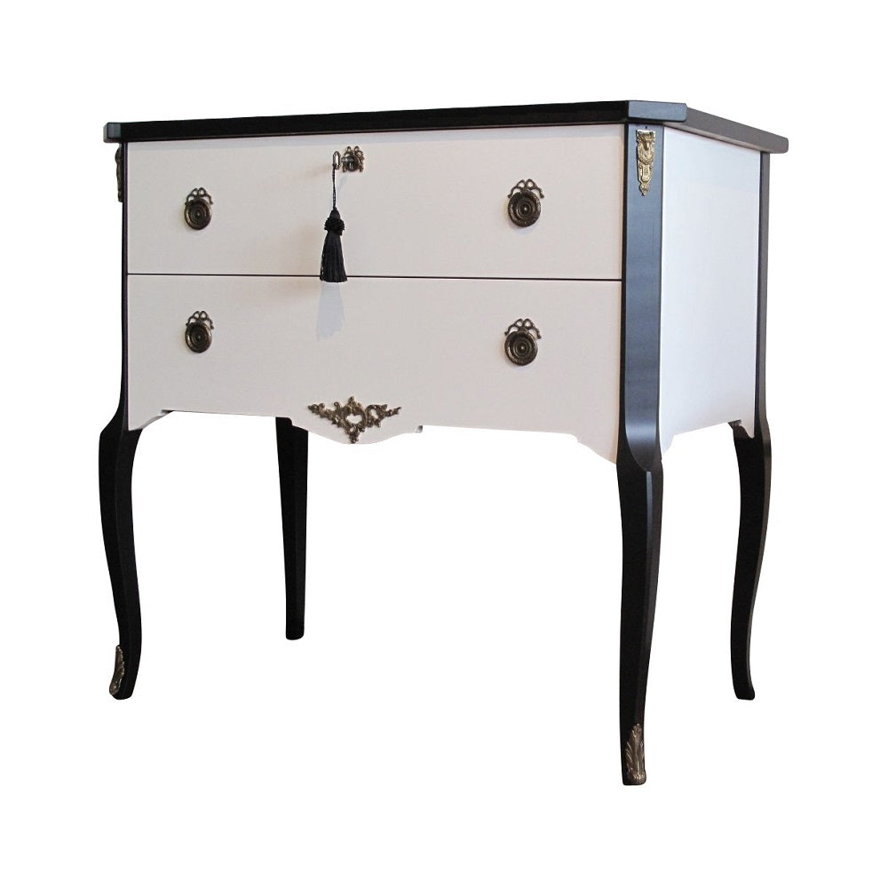 Coco Chanel Gustavian Louis XV Style Chest (Single)
