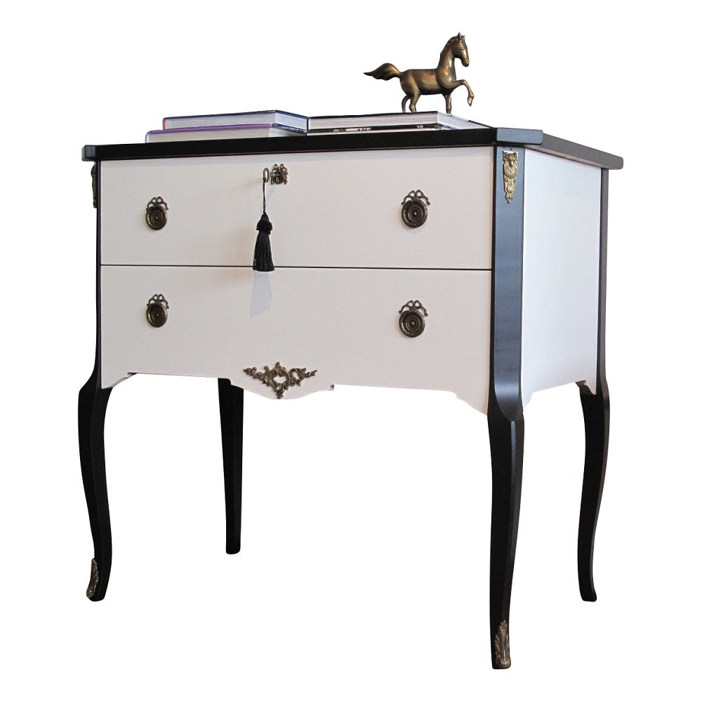 Coco Chanel Gustavian Louis XV Style Chest (Single)
