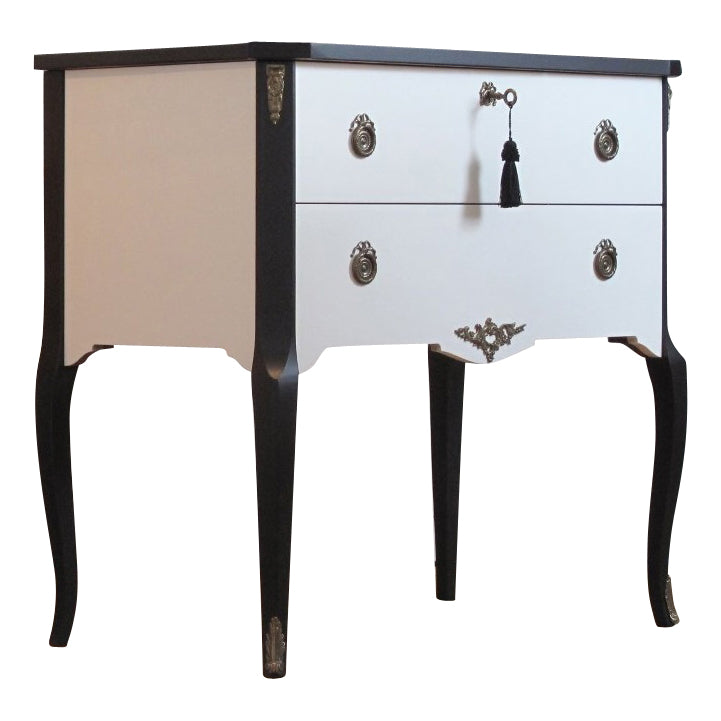 Coco Chanel Gustavian Louis XV Style Chest (Single)