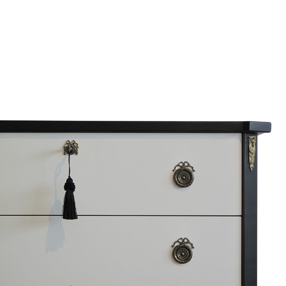 Coco Chanel Gustavian Louis XV Style Chest (Single)