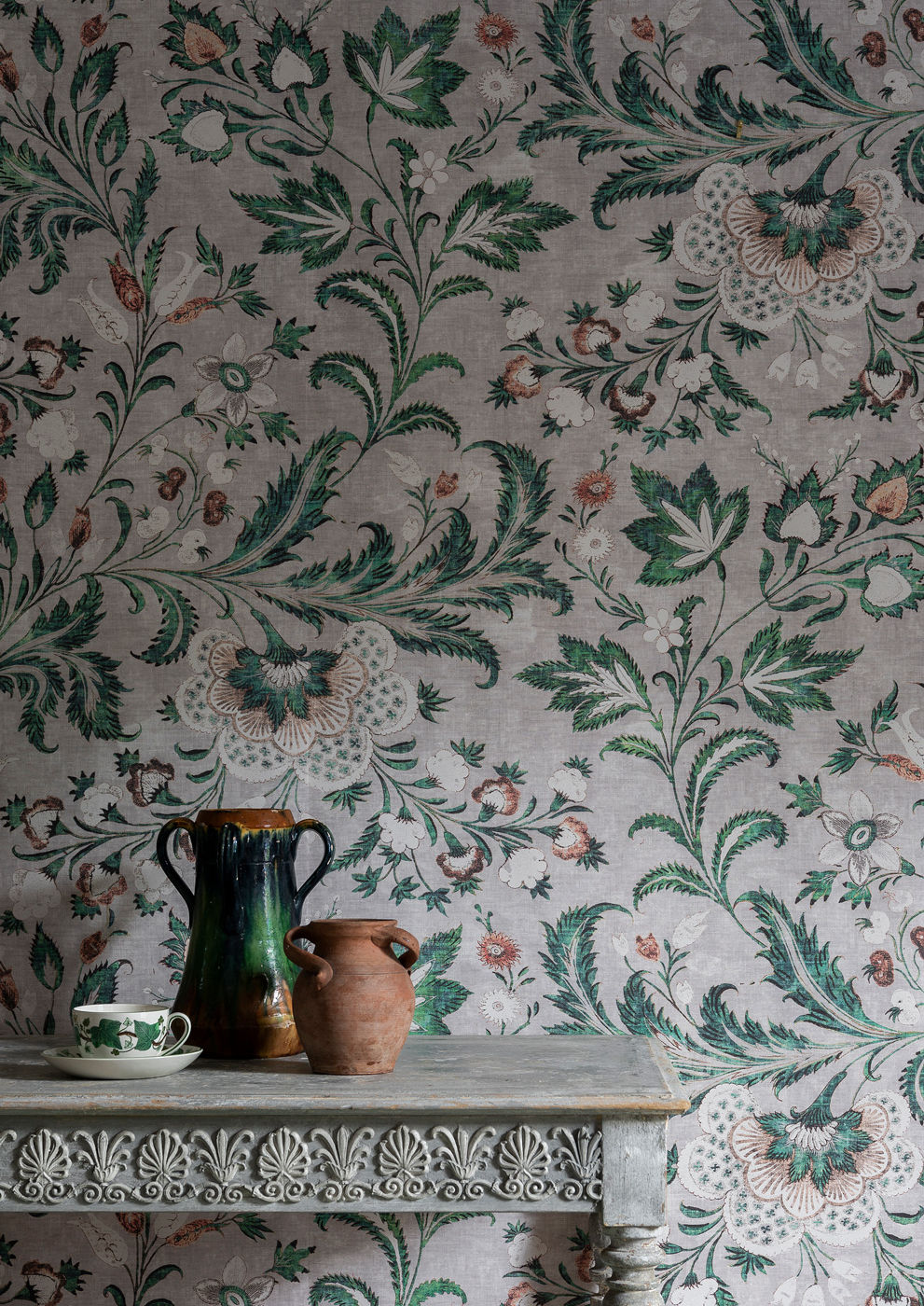 Coromandel Room Wallpaper - Green