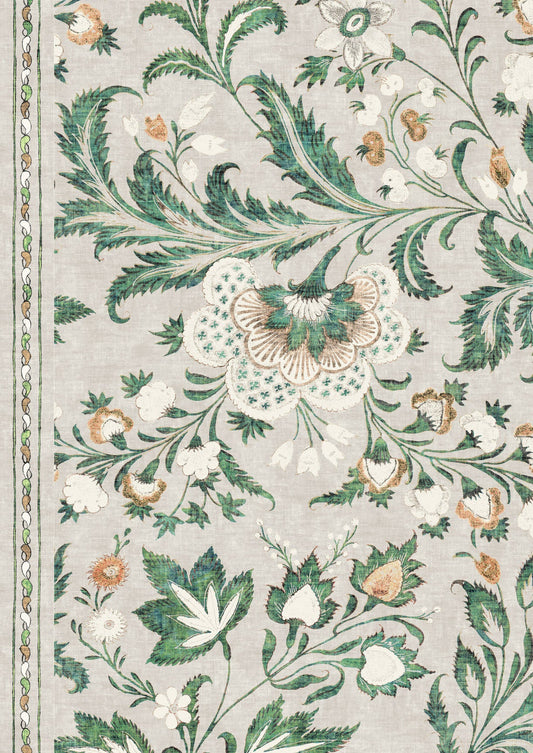 Coromandel Wallpaper - Green - Lewis & Wood