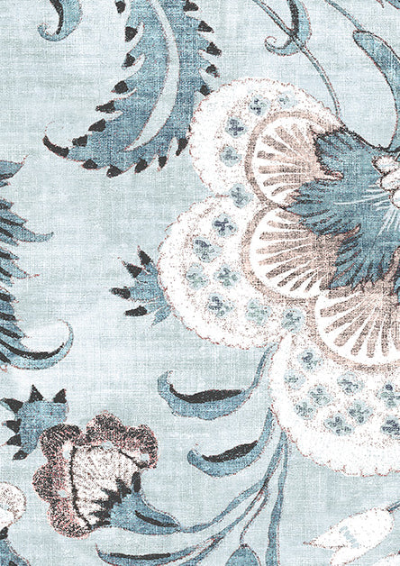 Coromandel Room Wallpaper - Blue