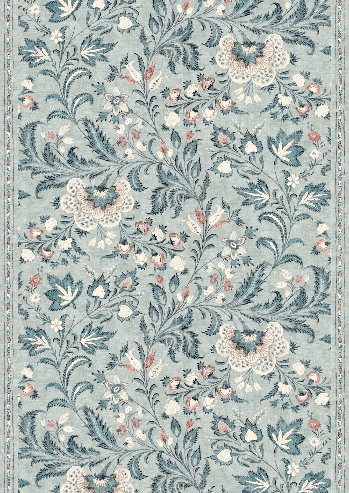 Coromandel Room Wallpaper - Blue