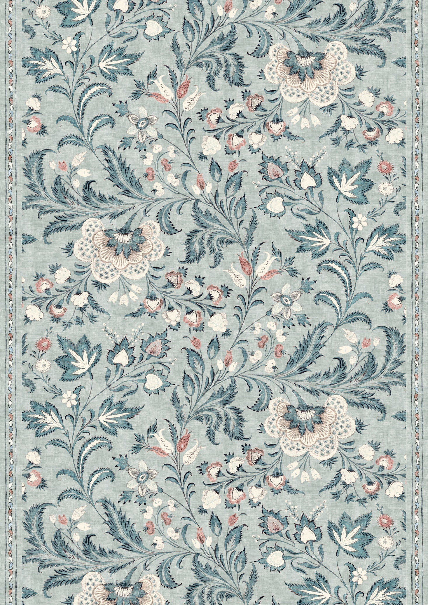 Coromandel Room Wallpaper - Blue