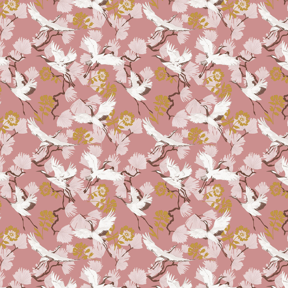 Demoiselle Wallpaper - Pink