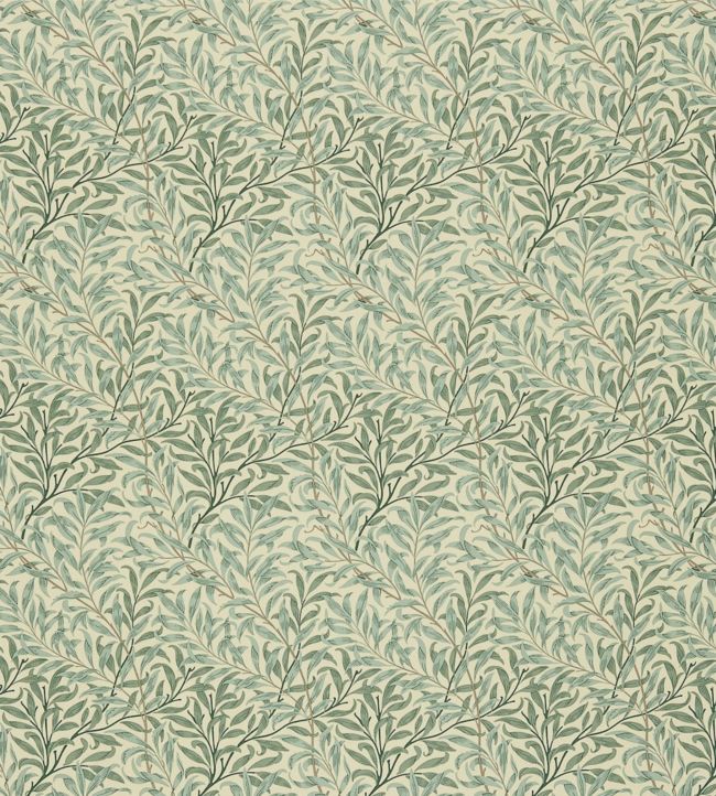 Willow Boughs Fabric - Green