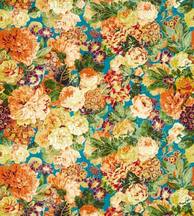 Very Rose And Peony Wallpaper - Multicolor