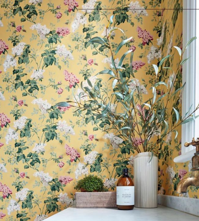 Sommerville Room Wallpaper 3 - Yellow