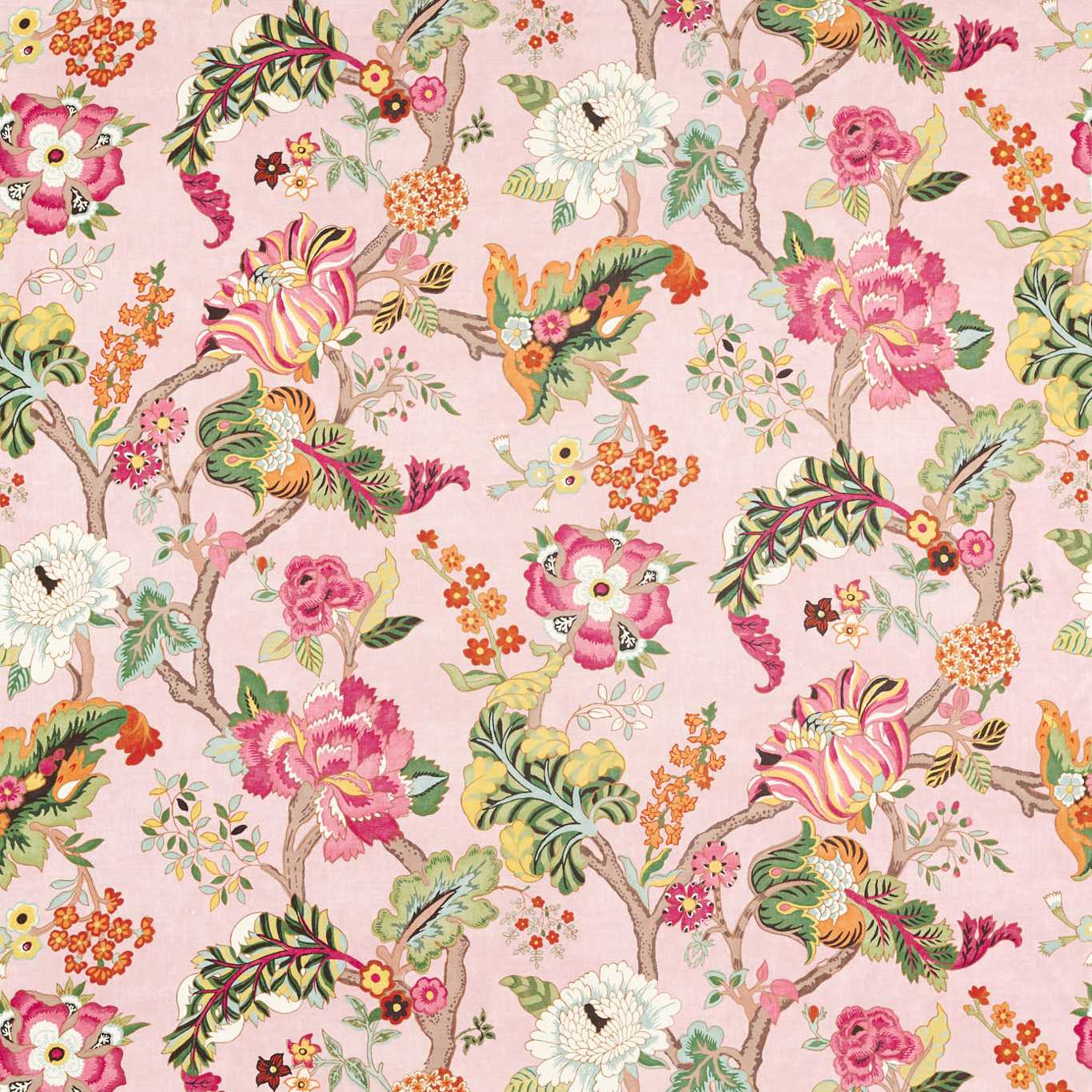 Fusang Tree Fabric - Pink