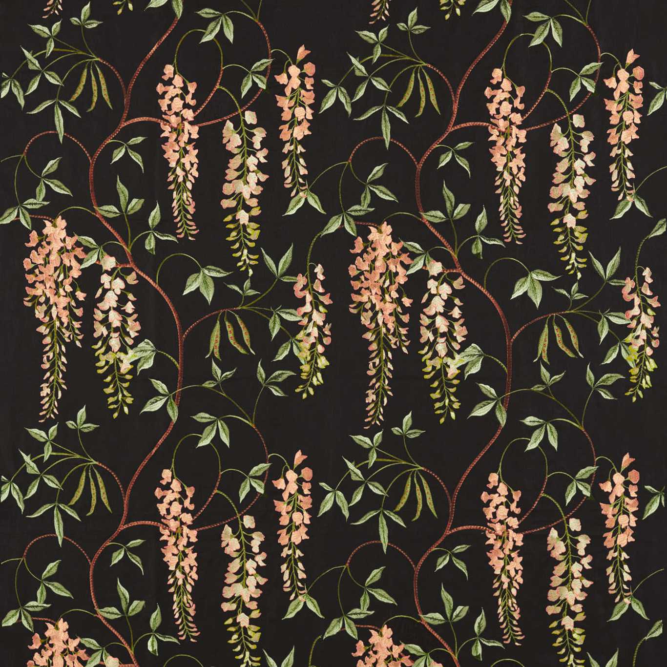 Laburnum Falls Fabric - Green