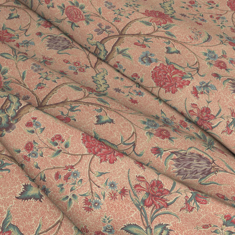 EDEN Cardinal Linen Mix Fabric - Warner House