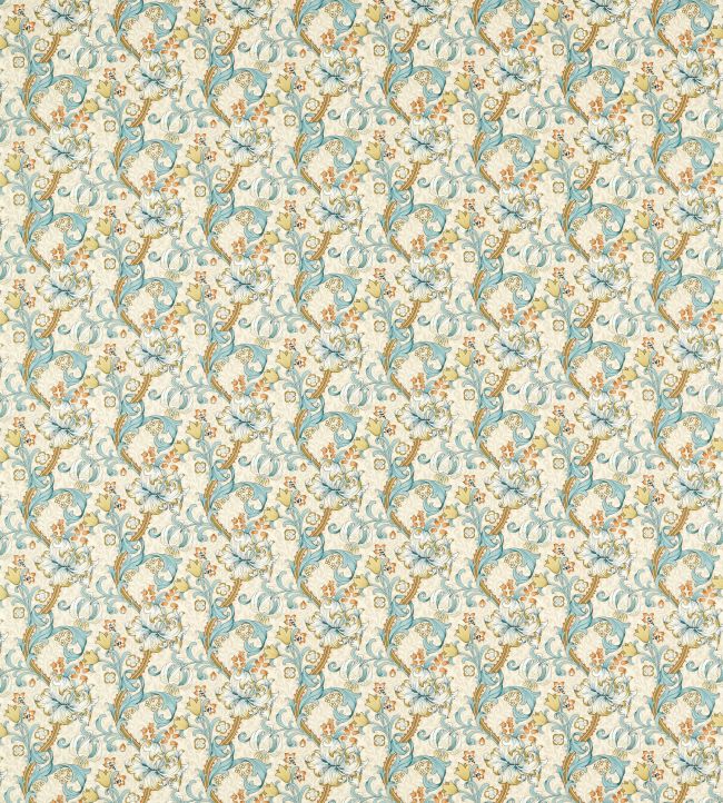 Golden Lily Fabric - Sand - Clarke & Clarke - William Morris