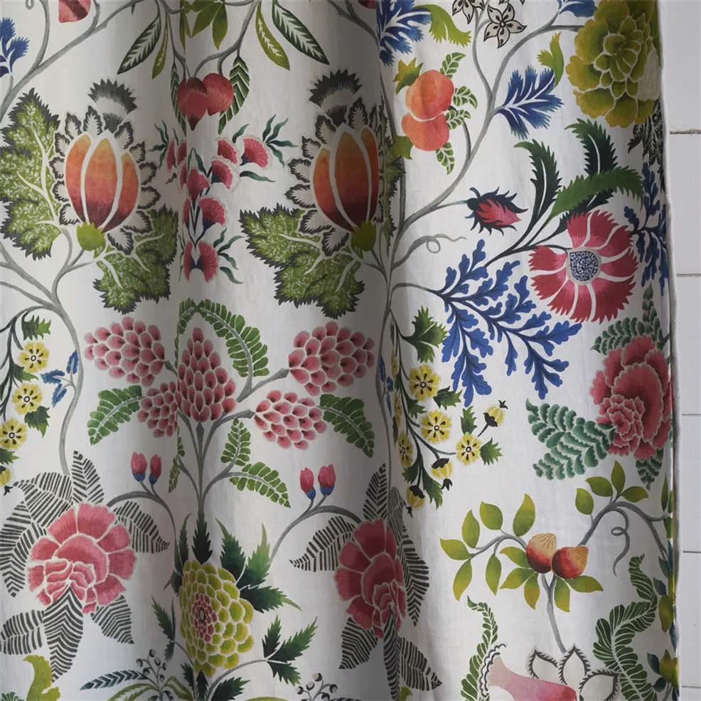 Brocart Decoratif Fuchsia Room Fabric