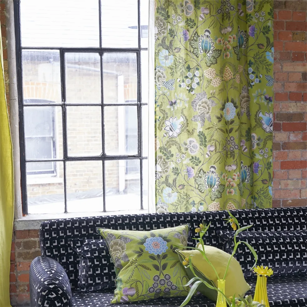 Brocart Decoratif Moss Room Fabric