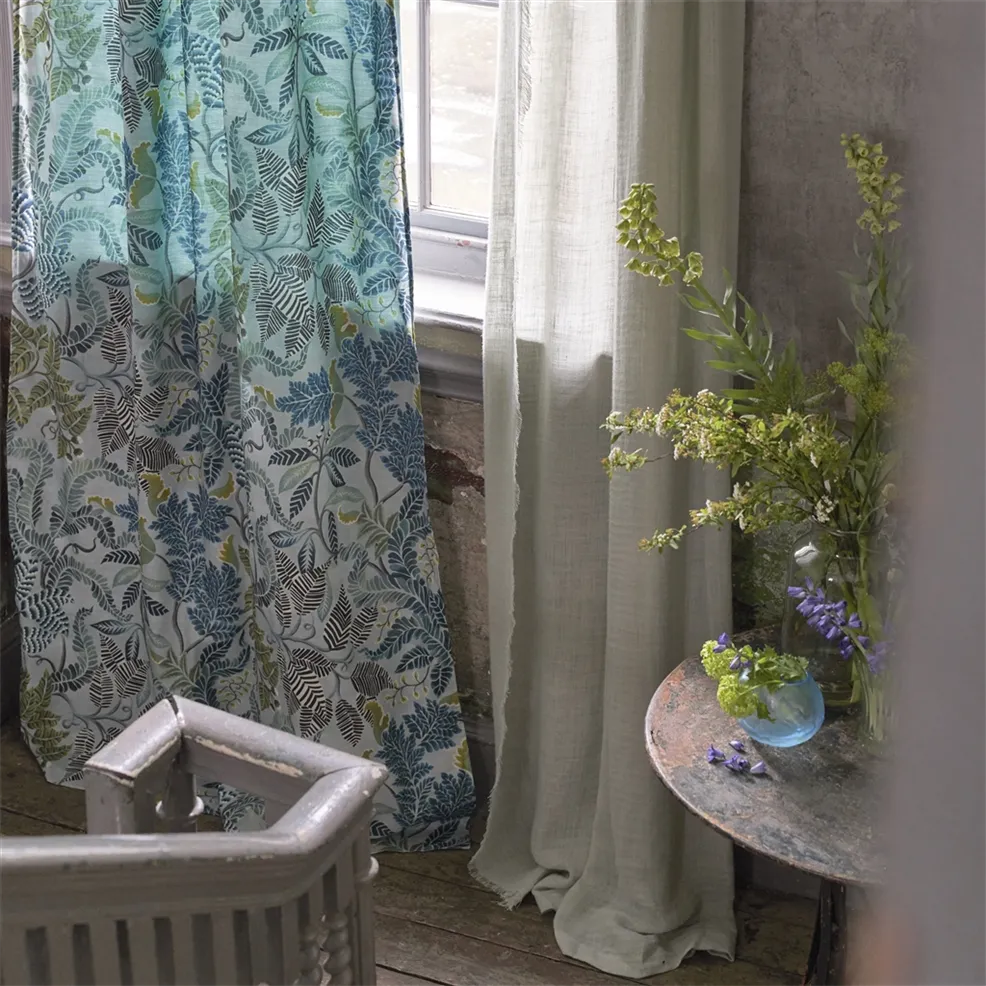 Fougere Celadon Room Fabric