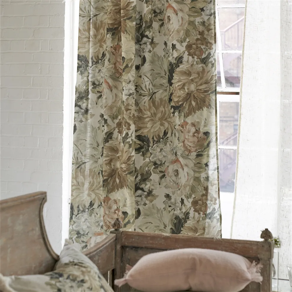 Fleurs D Artistes Chalk Room Fabric
