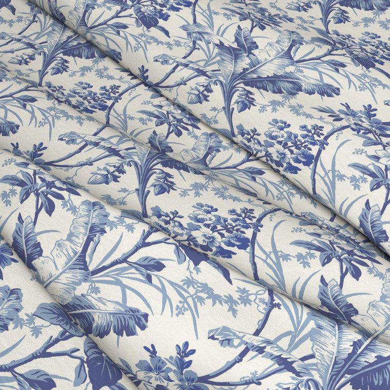 FERNBROOK Delft Linen Mix Fabric - Warner House