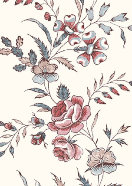 Fleurie Wallpaper - Pink - Lewis & Wood