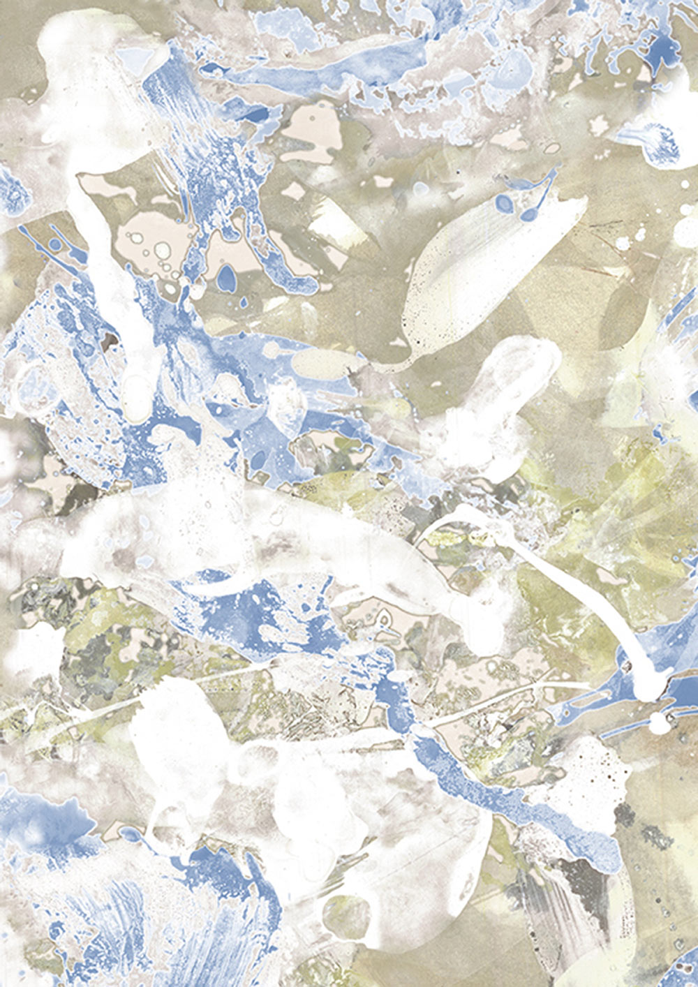 Force 9 Room Wallpaper - Blue