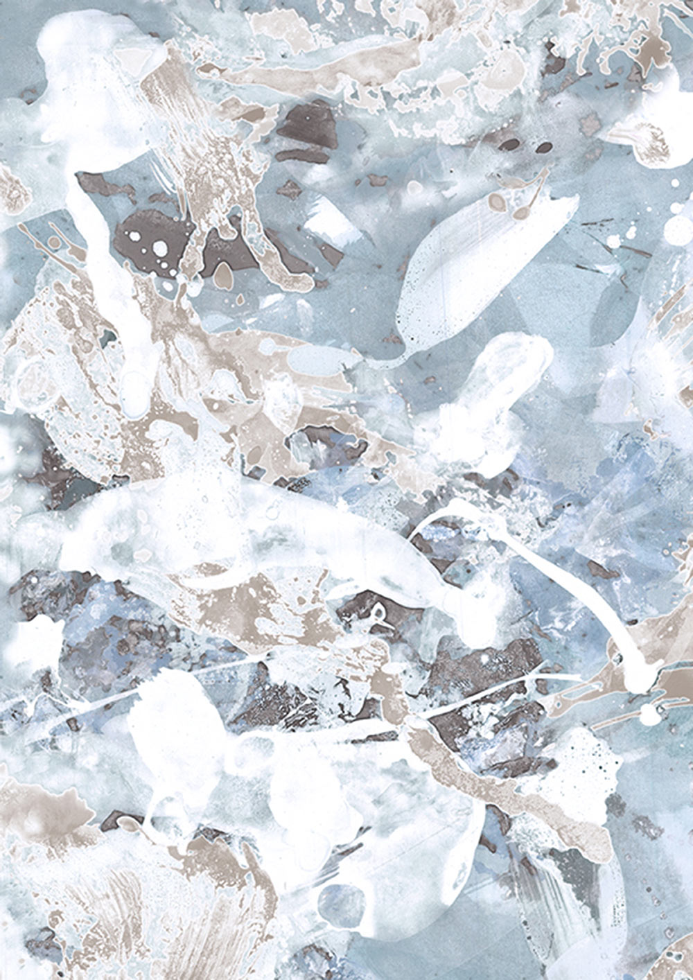 Force 9 Room Wallpaper - Silver