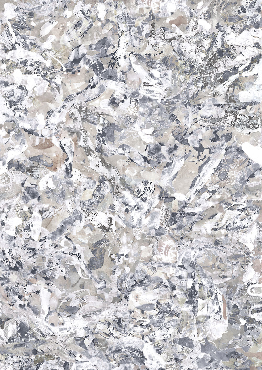 Force 9 Room Wallpaper - Gray