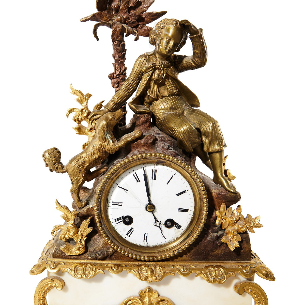 Japy Freres Mantel Clock - figure