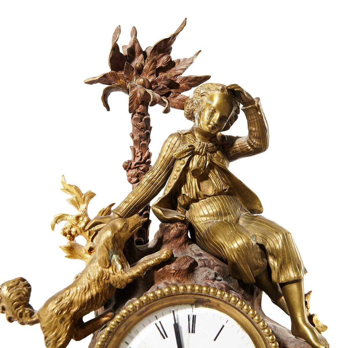Japy Freres Mantel Clock - detail