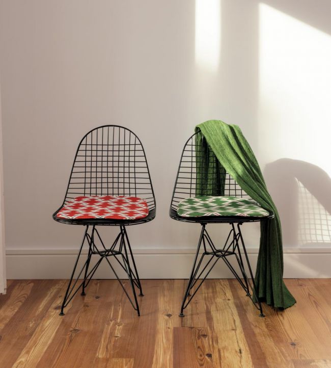 Hayami Fabric - Red - Gaston y Daniela