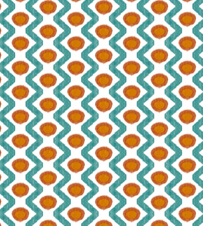 Cala Marsal Fabric - Orange - Gaston y Daniela