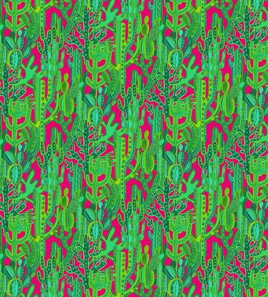 Cactus Fabric - Green - Gaston y Daniela