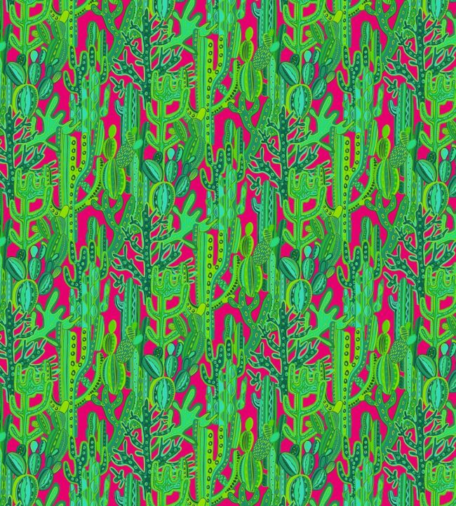 Cactus Fabric - Green - Gaston y Daniela