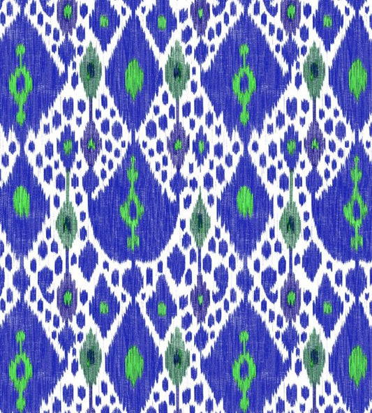 Ikat Fabric - Blue - Gaston y Daniela