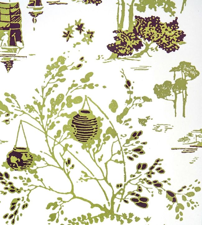 Villa Erba Wallpaper - Green - Gaston y Daniela