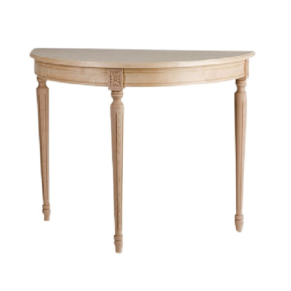 Gustav half moon table - large
