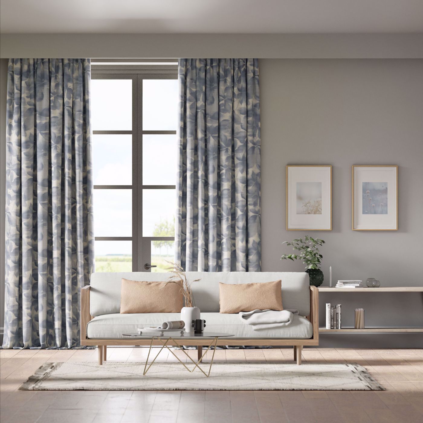 Grounded Room Fabric - Celestial/Awakening