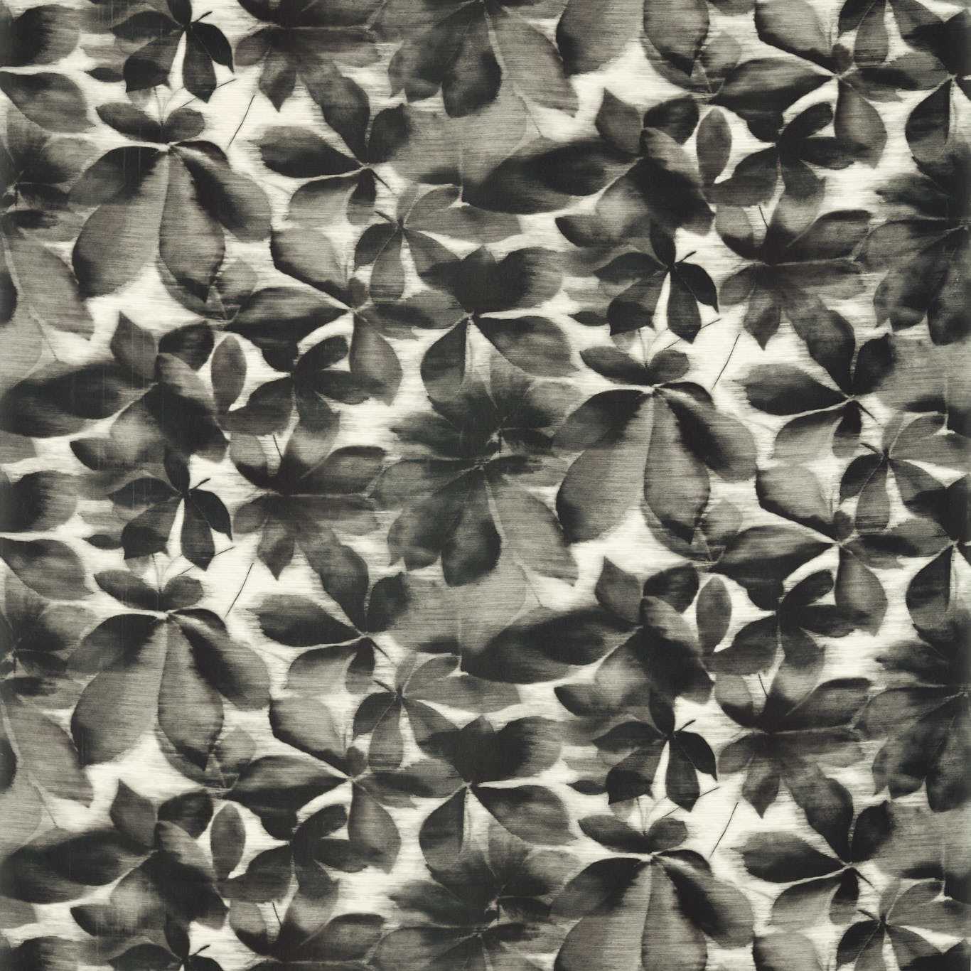 Grounded Fabric - Black Earth/Parchment